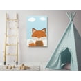 thumbnail image 3 of Awkward Styles Fox Framed Picture Fox Canvas Art Ready to Hang Cute Animals Wall Art Baby Room Decor Fox Decals Picture for Girls Boys Room Decor Stretched Canvas Artwork for Home Fox Lovers Decor, 3 of 7
