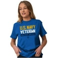 thumbnail image 4 of US Navy Veteran Anchors Aweigh Men's Graphic T Shirt Tees Brisco Brands 3X, 4 of 5