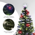 thumbnail image 5 of Árbol Navideño Con Fibra Óptica Y Luces Led Multicolor 1.25m Import Stars Tree-7, 5 of 5