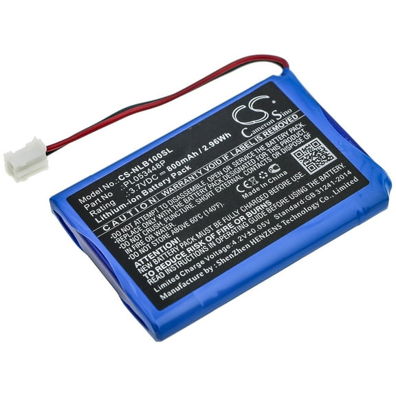 PL053448P Battery for Nolan N-COM B1, N43, N71, N85, N86, N90, N91, N103, N43E Air, N43 Air, N43E, N4, B901R, B901L, B5, 800mAh - sold by smavco