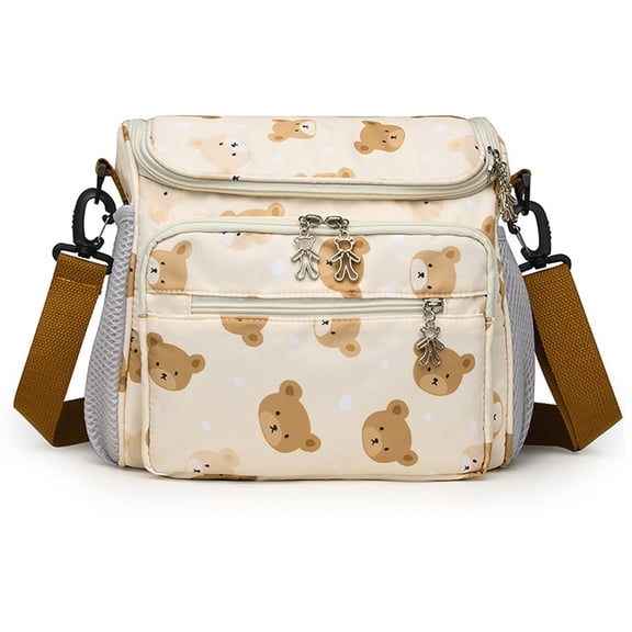 Multifunction Baby Diaper Bag with Ample Storage Essential Baby Travel Bag Functional Large Diaper Bag for Busy mother