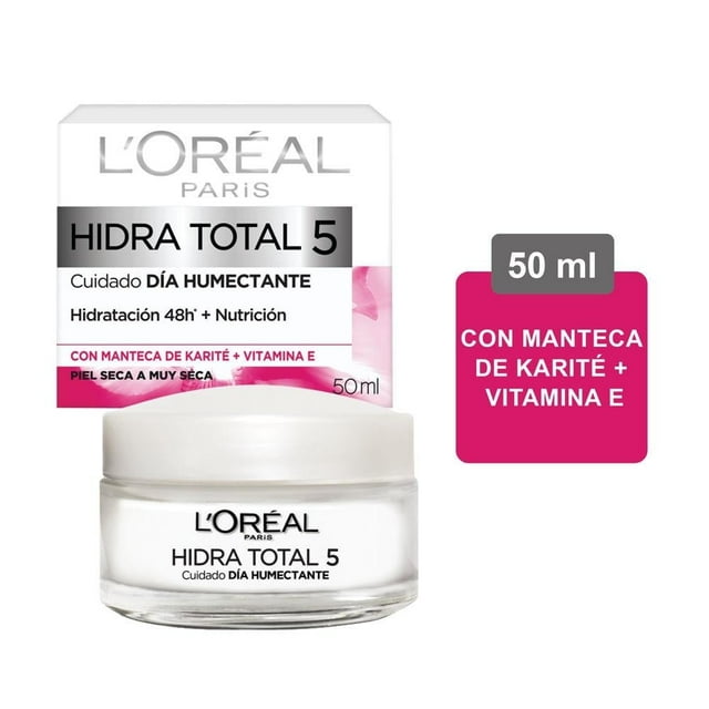 Crema facial L'Oréal Hidra Total 5 cuidado día humectante 50 ml