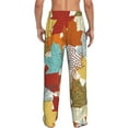 thumbnail image 3 of Fotbe Men'S Fall Maple Leavesclassic Pajama Pants With Elastic Waist And Drawstring Pockets，Pajama Pants Mens Lounge Pants Super Soft, 3 of 9
