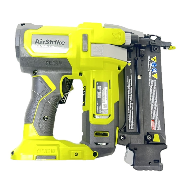 RYOBI 18V ONE+ AirStrike Brad Nailer 18GA Kit, Cordless