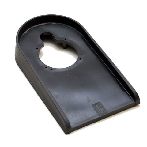 T-H Marine Boat 7 1/2 Inch Fuel Splash Guard With Rolled Edge FSG-3XL