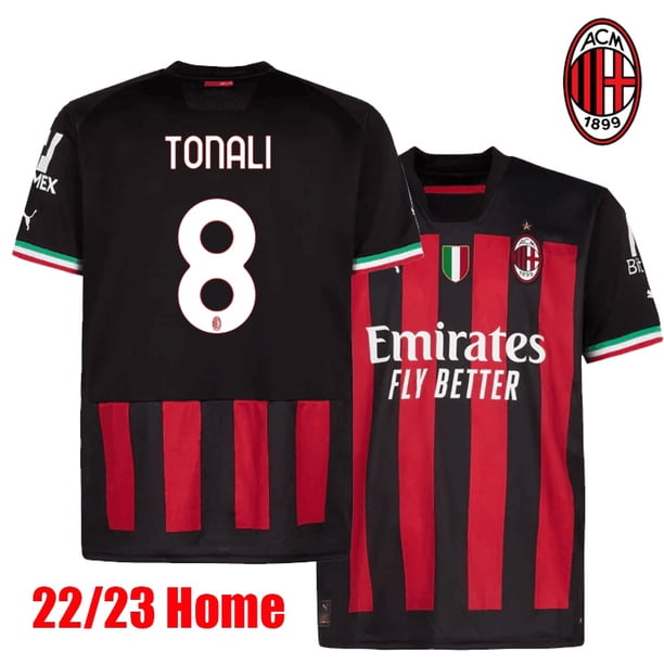 Ac MILAN HOME jersey 2022-23 GIROUD 22 23 Camiseta De Fútbol TOMORI IBRAHIMOVIC R.LEAO LAZETIC MALDINI KALULU TONALI A.REBIC theo Milans Top football shirtpangjing