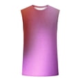 thumbnail image 2 of Mens Casual Tank Tops Summer Sleeveless Tie Dye Athletic Shirts Lightweight Loose Workout Gym Shirt Crew Neck Breathable Blouse, 2 of 6