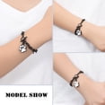thumbnail image 3 of Paw Urn Locket Stainless Steel Chain Link Bracelet Cremation Jewelry for Dog Ashes Funeral Urn Bracelet for Ashes Holder, 3 of 5