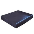 thumbnail image 5 of Dust-Proof Anti-mite Artificial Silk Satin Bed Fitted Sheet Mattress Protector Cover (L), 5 of 8