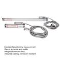 thumbnail image 4 of Readout Linear Scale Linear Scale Milling Machine Linear Scale Dro 2 Pcs Linear Scale 2AE/3AE Axis Aluminum Alloy Casted Milling Lathe Digital Readout Scale200mm And 600mm, 4 of 8
