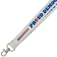 thumbnail image 2 of PinMart's Democrat Lanyard Badge Holder Patriotic Keychain, 2 of 3