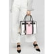 thumbnail image 2 of Bolso de mano Dasein de piel vegana bicolor para mujer, 2 of 6