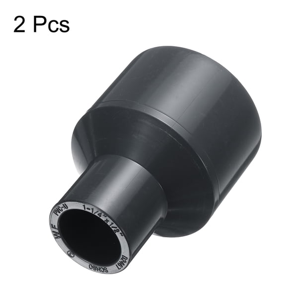Raccord Traversant De Coque Qiilu 1-1/4″ – ABS Noir, Résistant Aux UV, Marine, Remplacement Direct, Installation Sans Outil