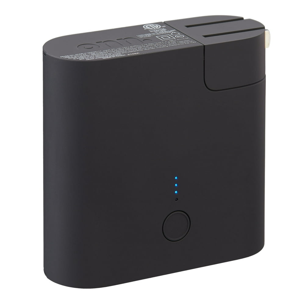 onn. 2in1 MultiPort Portable Battery and Charger