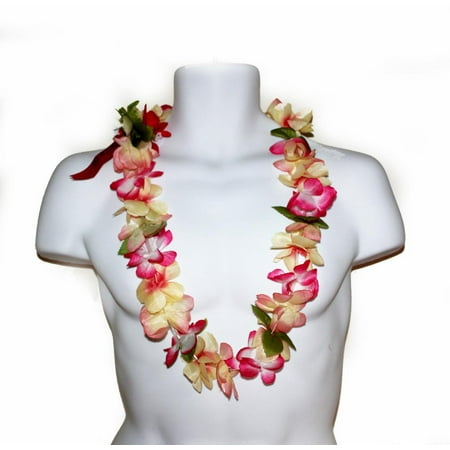 #12 Pink /peach, Simple Lei