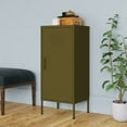 thumbnail image 1 of vidaXL Armoire de Rangement Vert Olive 42,5x35x101,5 cm Acier, 1 of 5