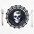 thumbnail image 2 of 8ct 9in round plate - skull, 2 of 5