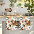 thumbnail image 4 of Summer Kitchen Towels Set of 2, Tropical Plants Watermelon Coconut Straw Hat Absorbent Dish Towels for Kitchen, Microfiber Hand Towel, Quick Drying Tea Towel for Cleaning Decorative Dishcloths, 4 of 7