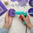 thumbnail image 6 of Uxcell Mini Hot Glue Sticks for Glue Gun 11mm x 100mm Turquoise Green 12pcs, 6 of 6