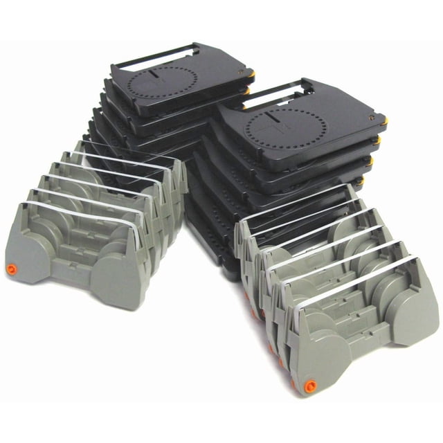Around The Office Combo de Remplacement Compatible, Lot de 12 Rubans pour Machine à Écrire et 12 Bandes de Correction pour Machine à Rouler IBM 30