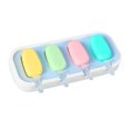 thumbnail image 2 of Premium Homemade Ice Pop Maker and Ice Cream Molds, Food Grade Silicone Trays for DIY Summer Frozen Treats, Easy Release Design with Reusable Sticks #0883 Blue, 2 of 9