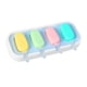 thumbnail image 2 of Organizadores Moldes de paletas de hielo Moldes de paletas de silicona de 4 formas, Moldes de hielo con palos, Moldes de paletas de hielo reutilizables para niños AMMAO MXZZ23419A1130, 2 of 2