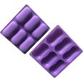 thumbnail image 3 of 2Pcs Oval Silicone Soap Molds, Classic Oval Shaped Molds for Chocolate Jelly Candy Making, 3 of 5