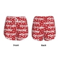 thumbnail image 3 of Balery Popcorn2 Pantalones cortos deportivos para mujer con forro y dos bolsillos, elásticos, para entrenamiento, gimnasio, yoga-Large, 3 of 7