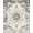Taupe Ivory, Pattern 5, variant on ODIKA 8'x10' Washable Area Rug Dirt Trapping Entryway Boho Border Trapper Front Door Doormat for King Size Bedroom Under Bed, Master Suite, Non-Shedding, Easy Care