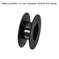 thumbnail image 4 of Unique Bargains 2.2 Inch Floss Bobbins, 50 Pack Plastic Empty Thread Spools Wire Weaving Bobbin Chain Tape for Sewing Embroidery, Black, 4 of 5