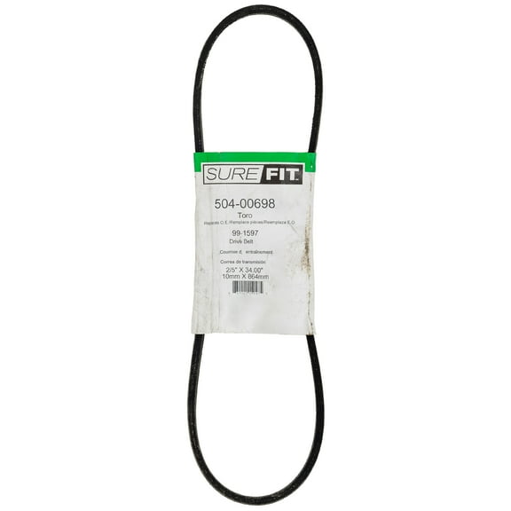 SureFit Drive Belt for Toro 99-1597 PT21 Trim Super Recycler R-21S HD53