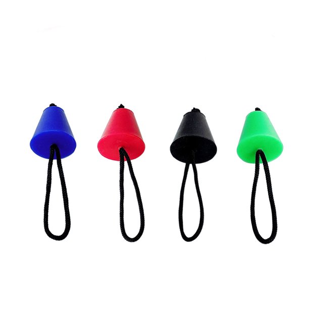 Tapones universales de silicona para canoa, 4 Uds., orificios de drenaje para barco, tapón para canoa, barco marino