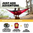 Wise Owl Outfitters HeavyDuty Single Camping Hammock, Portable with