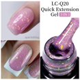 thumbnail image 1 of LILYCUTE 7ML Gel de uñas de extensión rápida Vernis Semi permanente acrílico cristal blanco claro Gel desnudo esmalte de uñas UV Gel de construcción, 1 of 4