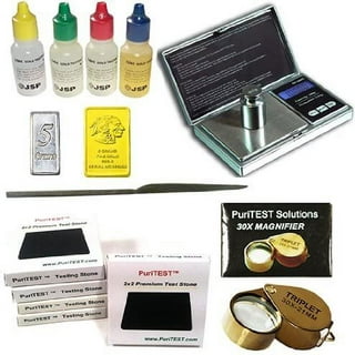 Gold Test Kit With Premixed Acids- Ships Ground Only