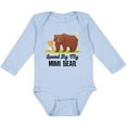 thumbnail image 3 of Inktastic Mimi Bear Loves Me Grandbaby Gift Boys or Girls Long Sleeve Baby Bodysuit, 3 of 5
