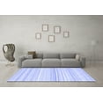 thumbnail image 3 of Ahgly Company Indoor Rectangle Abstract Blue Contemporary Area Rugs, 5' x 7', 3 of 4