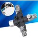 thumbnail image 4 of Conector neumático, conector neumático recto, diámetro de manguera conectable de 6 mm, válvula manual neumática que puede controlar el fluido abierto y cerrado kaili Sencillez, 4 of 5