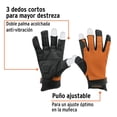 thumbnail image 2 of Guantes para mecánico, alta sensibilidad, Truper negro, 2 of 4