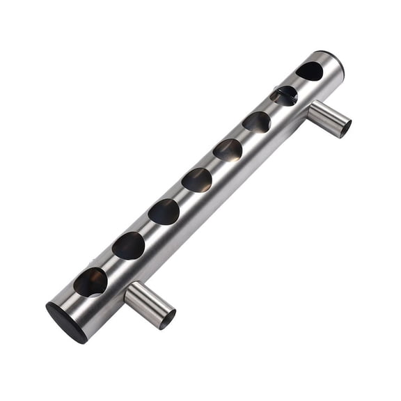 High Quality Wine Bottles Holders Stainless Steel Rack Bar Wall Mounted Household Storage Kitchen Holder 8 Holes