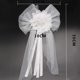 thumbnail image 2 of Flor de cinta de seda de capullo de perla para decoración de fiesta de boda, coche nupcial, decoración de coche de boda 2 unids/set Fokelyi HMHZ1110-2, 2 of 7