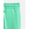thumbnail image 5 of Athletic Works Girl's Active Fleece Crewneck Sweatshirt and Fleece Jogger Sweatpants Set, 2-Piece, Sizes 4-18 & Plus, 5 of 5