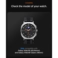 thumbnail image 2 of Correa de tela Spigen para Galaxy Watch 8, negra, 2 of 8