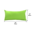 thumbnail image 4 of PiccoCasa Egyptian Cotton Pillowcases, Envelope Pillow Covers, Non-Standard Green 2, 4 of 8