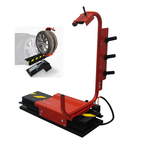 Tire Elevator Lifting Machine Pneumatic Tire Supporter Tire Balance Machine Tire Lifting Machine