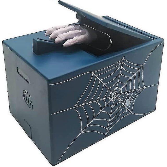 Halloween Coin Box Bank Electronic Stealing Money Piggy Bank, Automatic Ghost Hand Coin Bank
