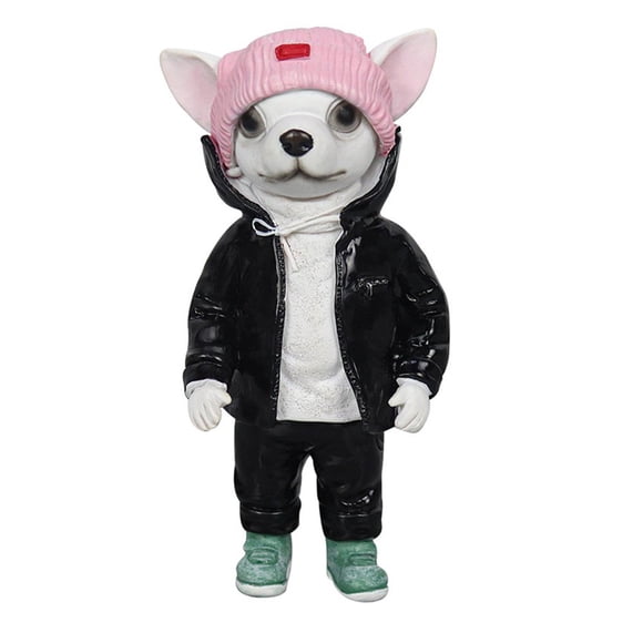Cute Fashion Animal Resin Doll  Handmade Animal Clays Doll  Clays Animal Doll Sculpture