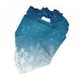 thumbnail image 5 of Bingfone Christmas Snowflakes-Washable Dog Scarf Triangle Adjustable Puppy Bandana Bib Handkerchief For Medium Large Dog Cat, 5 of 9