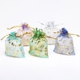 thumbnail image 2 of Bolsas de Organza con cordón, embalaje de joyería, boda, tul, dulces, 50 Uds., 2 of 4