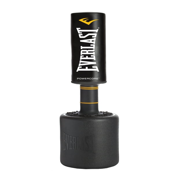 walmart.com | Everlast Powercore Free Standing Indoor Home Rounded Heavy Duty Fitness Training Punching Bag Black, P00001266